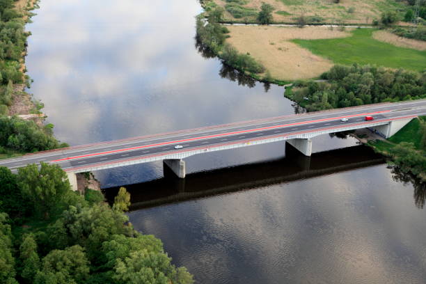 istock Aerial view of a motorway 171240696