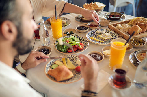 A Delicious Breakfast, Eating Well, Turkish Food Culture, A Delicious Breakfast with Orange Juice