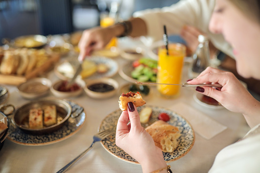 A Delicious Breakfast, Eating Well, Turkish Food Culture, A Delicious Breakfast with Orange Juice