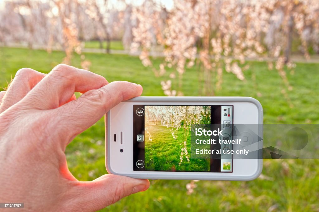 iPhone apps-fotografia fotocamera - Foto stock royalty-free di Fotografia - Immagine