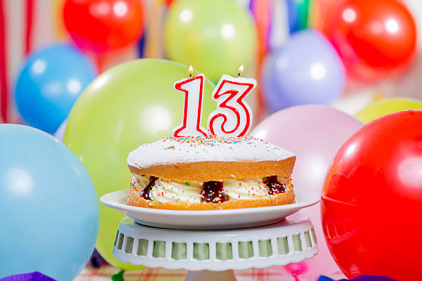 istock Number 13 Birthday Cake 171241782