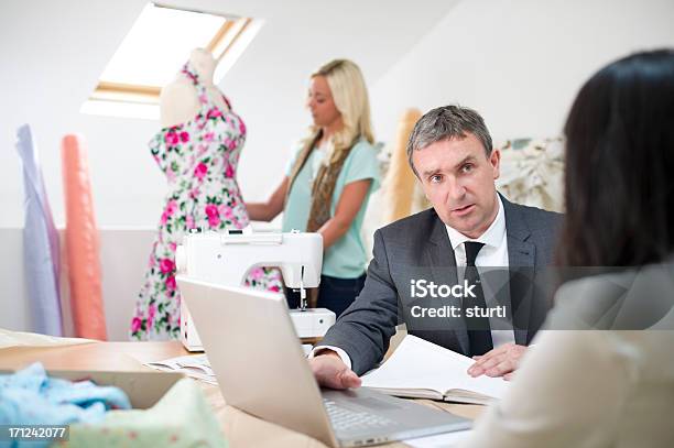 Small Business Advice Stock Photo - Download Image Now - Meeting, Bank Manager, Fashion Designer