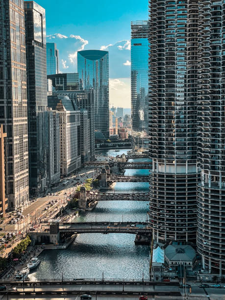 Chicago Vista stock photo