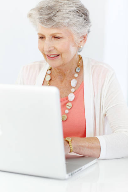 istock Relaxing with a bit of browsing - Retirement 171246325