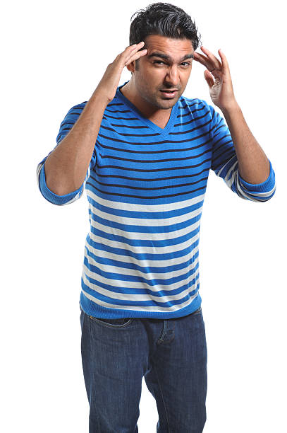 istock Expressive Indian businessman having headaches 171247264