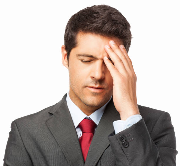 istock Tensed Young Businessman - Isolated 171247392
