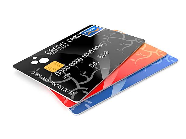 Creditcards stock photo