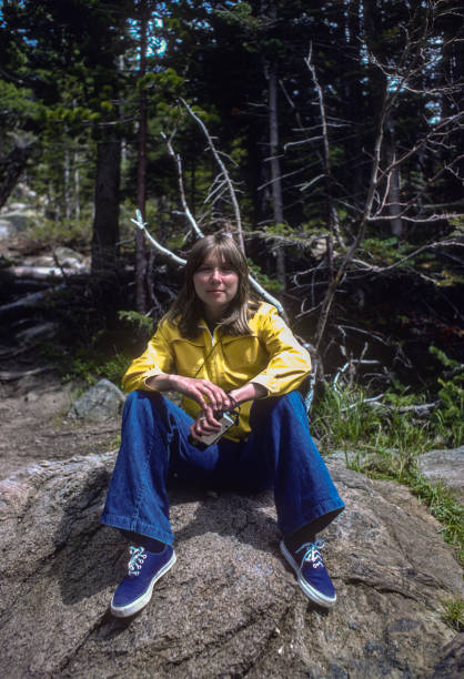 istock Rocky Mountain NP - Hiker Pauses Along Trail - 1977 1712492235