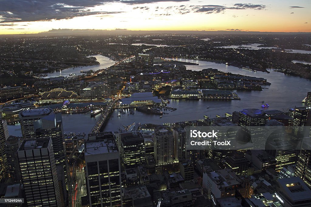 Vista da cidade de Sydney - Royalty-free Admirar a Vista Foto de stock