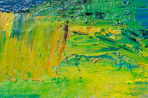istock Abstract painted green art backgrounds. 171249313