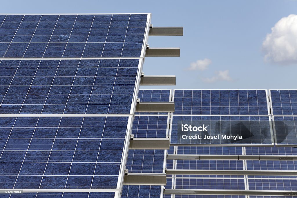 panel Solar - Foto de stock de Aire libre libre de derechos