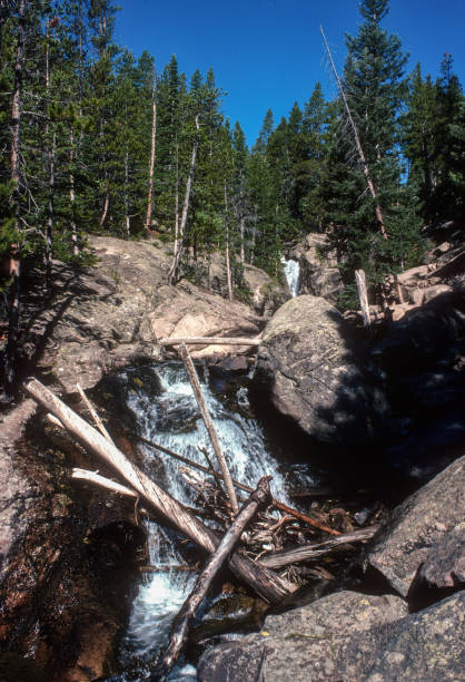 istock Rocky Mountain NP - Fall River Road - Chasm Falls Cascades - 1977 1712503311