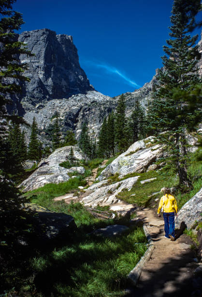 istock Rocky Mountain NP - On Trail to Emerald Lake - 1977 1712503715