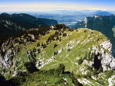 View to Hochkogel from Kaiserschild, National park Gesäuse, Styria