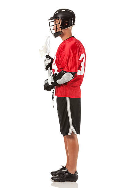 istock Profile of a lacrosse player standing 171251466
