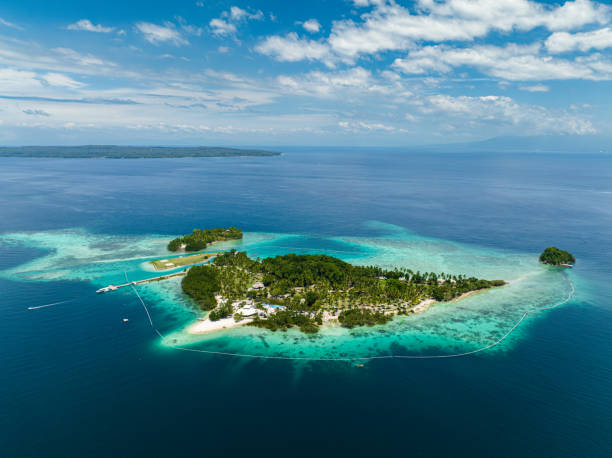 Small Island in Samal, Davao del Norte. Philippines.