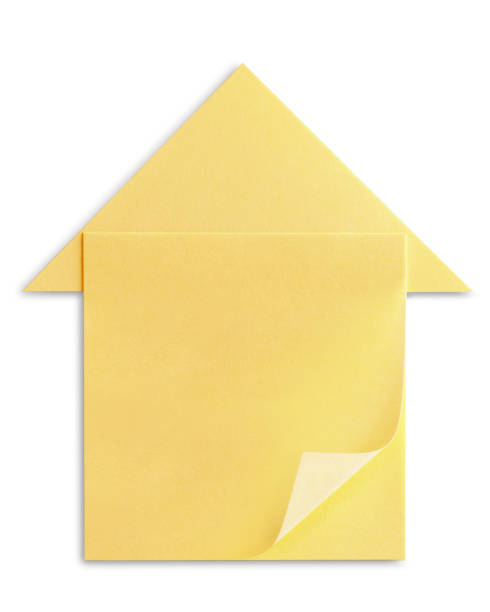 istock concept of house with adesive note 171252166