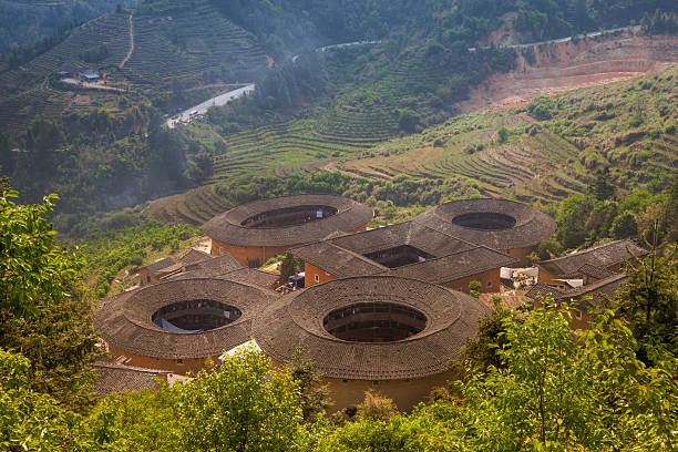istock Hakka Tulou from Above, China 171252302