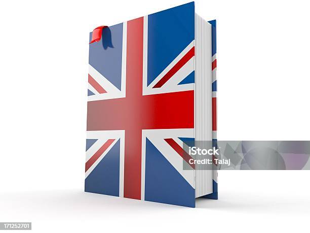 Lingua Libro - Fotografie stock e altre immagini di Bandiera del Regno Unito - Bandiera del Regno Unito, Bandiera inglese, Composizione orizzontale