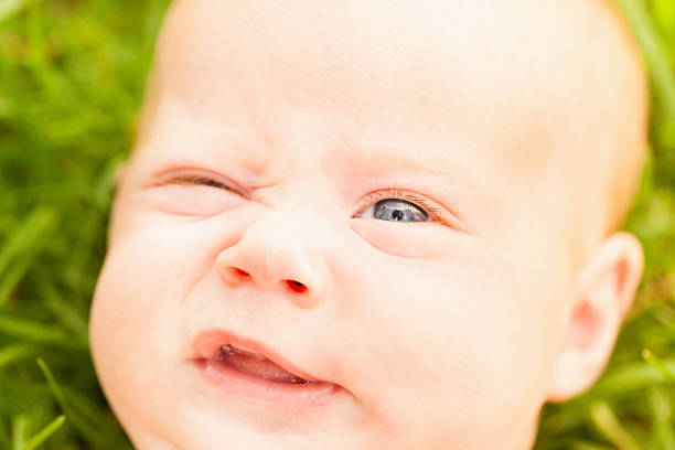 istock Cute Little Baby Winking 171252819