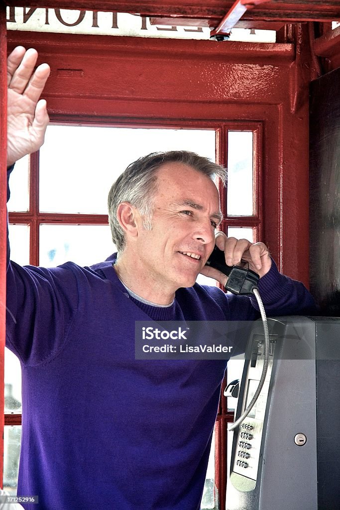 Teléfono de Londres - Foto de stock de 2011 libre de derechos