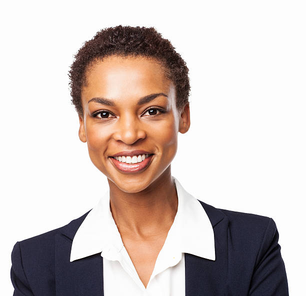 istock African American Female Executive Smiling - Isolated 171253574