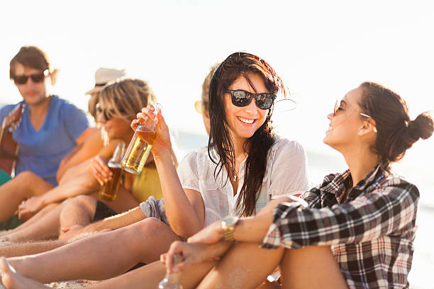 istock Young People Enjoying A Beach Party 171253660