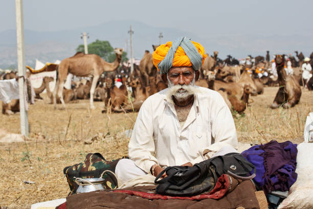 istock Senior asian bedouin man portrait 171253958