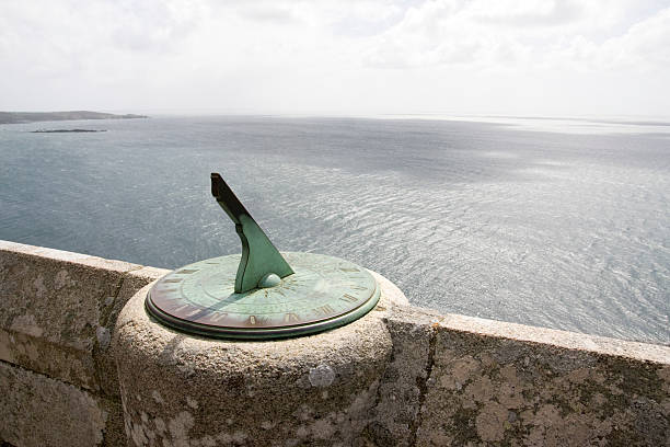 istock Old Sundial looking overlooking the Atlantic at St Michael's Mount 171254196