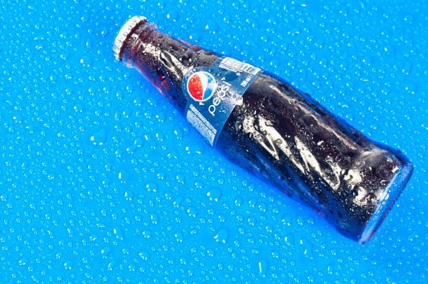 Bangkok, Thailand - October 1, 2011: Packaging of Pepsi Cola on the local street of Bangkok, Thailand. The brand of \\'Pepsi\\' is also adapted from English to Thai.