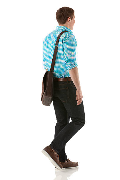 istock Profile of a man walking 171254632