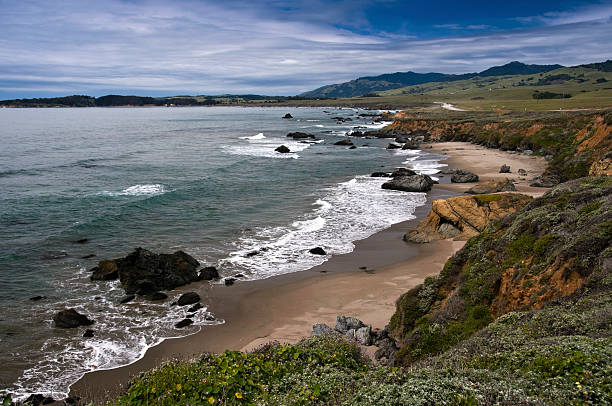 california środkowe wybrzeże - san simeon zdjęcia i obrazy z banku zdjęć