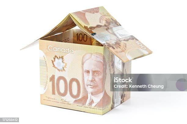 Foto de Canadian Dinheiro Casa e mais fotos de stock de Dólar canadense - Dólar canadense, Moeda Canadense - Moeda Corrente, Casa