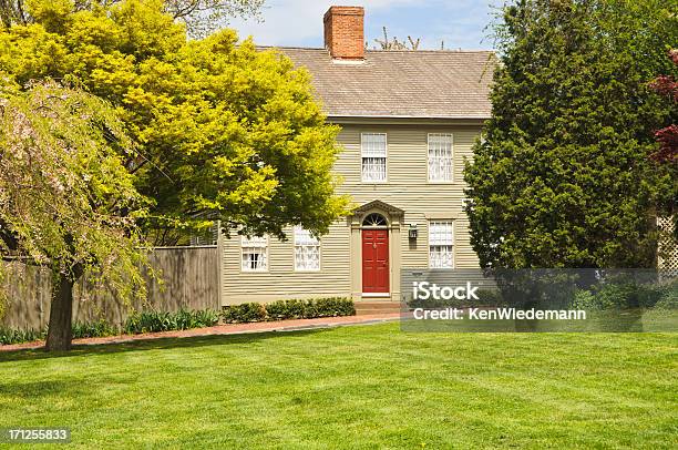 Newport Colonial Stock Photo - Download Image Now - Newport - Rhode Island, Colonial Style, House