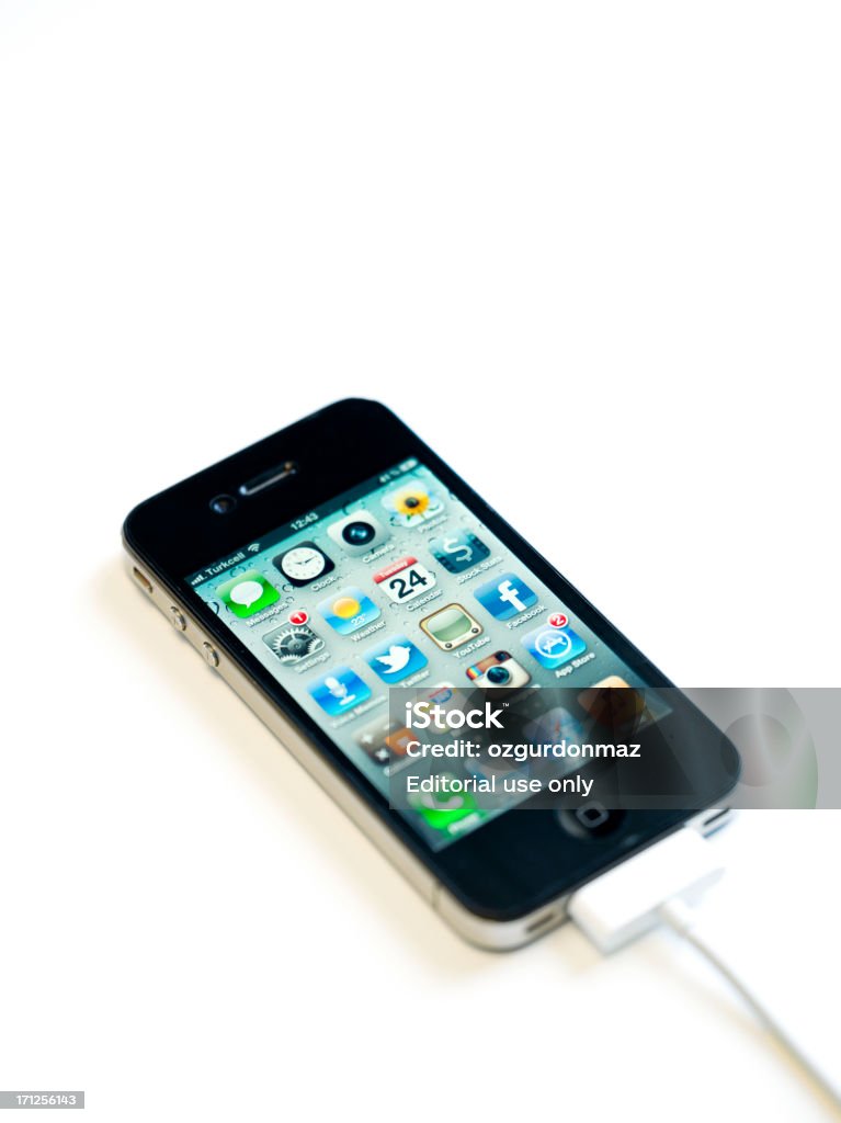 Apple iPhone 4 - Photo de Agenda électronique libre de droits