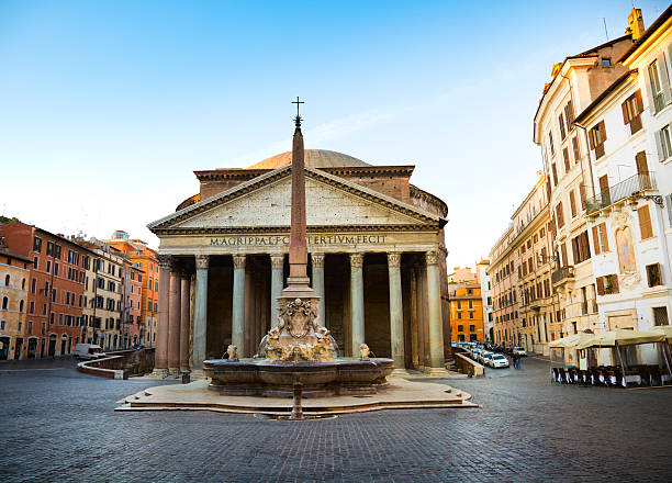 판테온, 로마 - ancient rome pantheon rome church dome 뉴스 사진 이미지