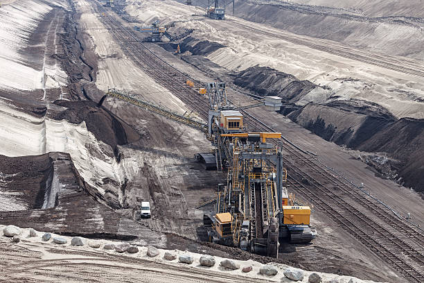 istock Bucket wheel excavator 171258530