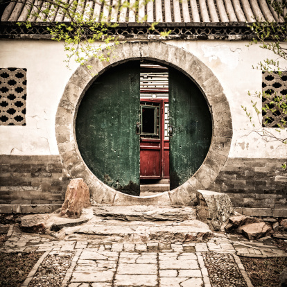 Old Gate in Beijing, China