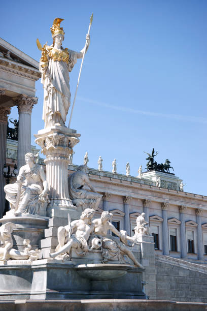 istock Statue of Athene  - Parliament in Vienna 171259111