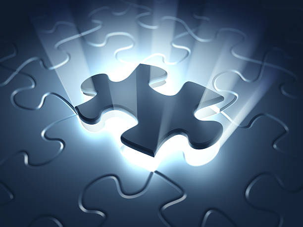 окончательного головоломки - puzzle jigsaw puzzle jigsaw piece solution стоковые фото и изображения