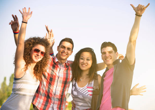 istock Happy friendship smiling together 171261494