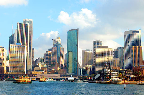 istock Circular quay of Sydney skyline 171261596