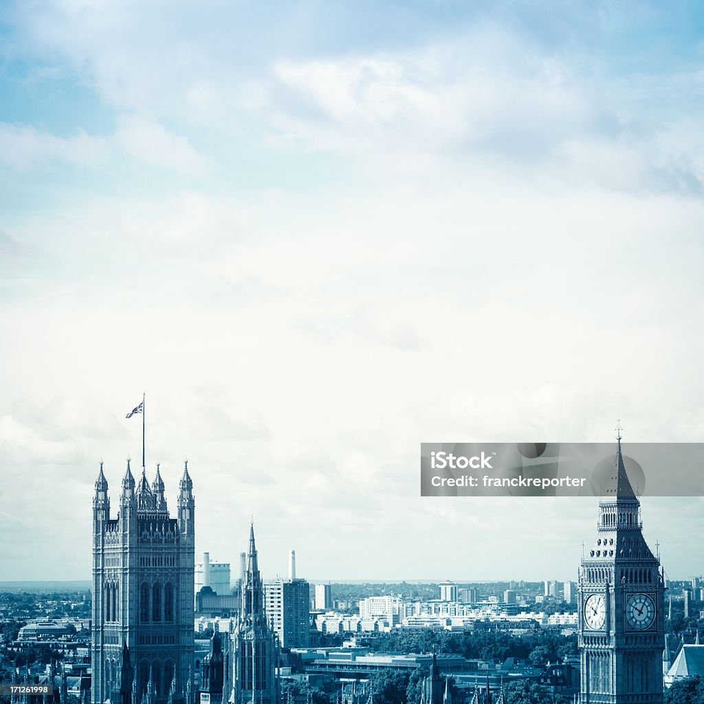 Londyn, Big Bena i izby parlamentu - Zbiór zdjęć royalty-free (Londyn - Anglia)