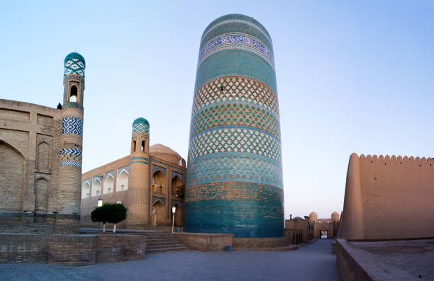 The Minaret of Kalta-Minor. Also called the unfinished minaret. The photo is taken in early morning light.