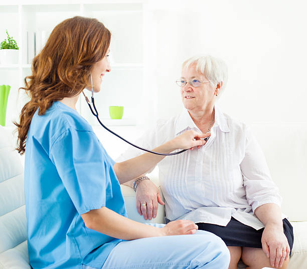 istock Senior Woman at doctors office. 171262611