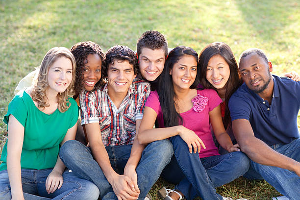 istock Multi-ethnic group of friends 171263179