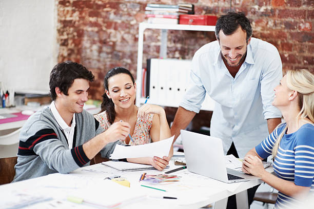 istock Teamwork is what it takes to perfect their ideas 171263538