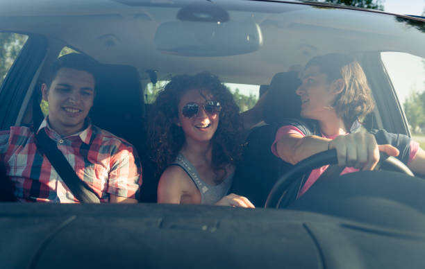 istock Happy friends traveling in vacation 171263581