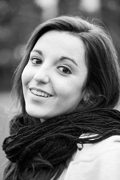 istock Teenager Black and white portrait 171264050