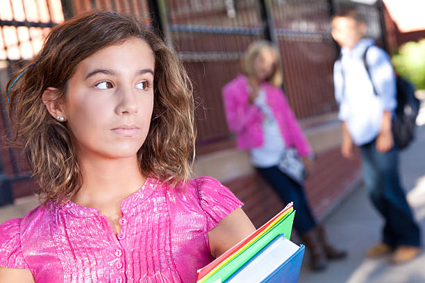 istock Teenager feeling alone at school 171264098